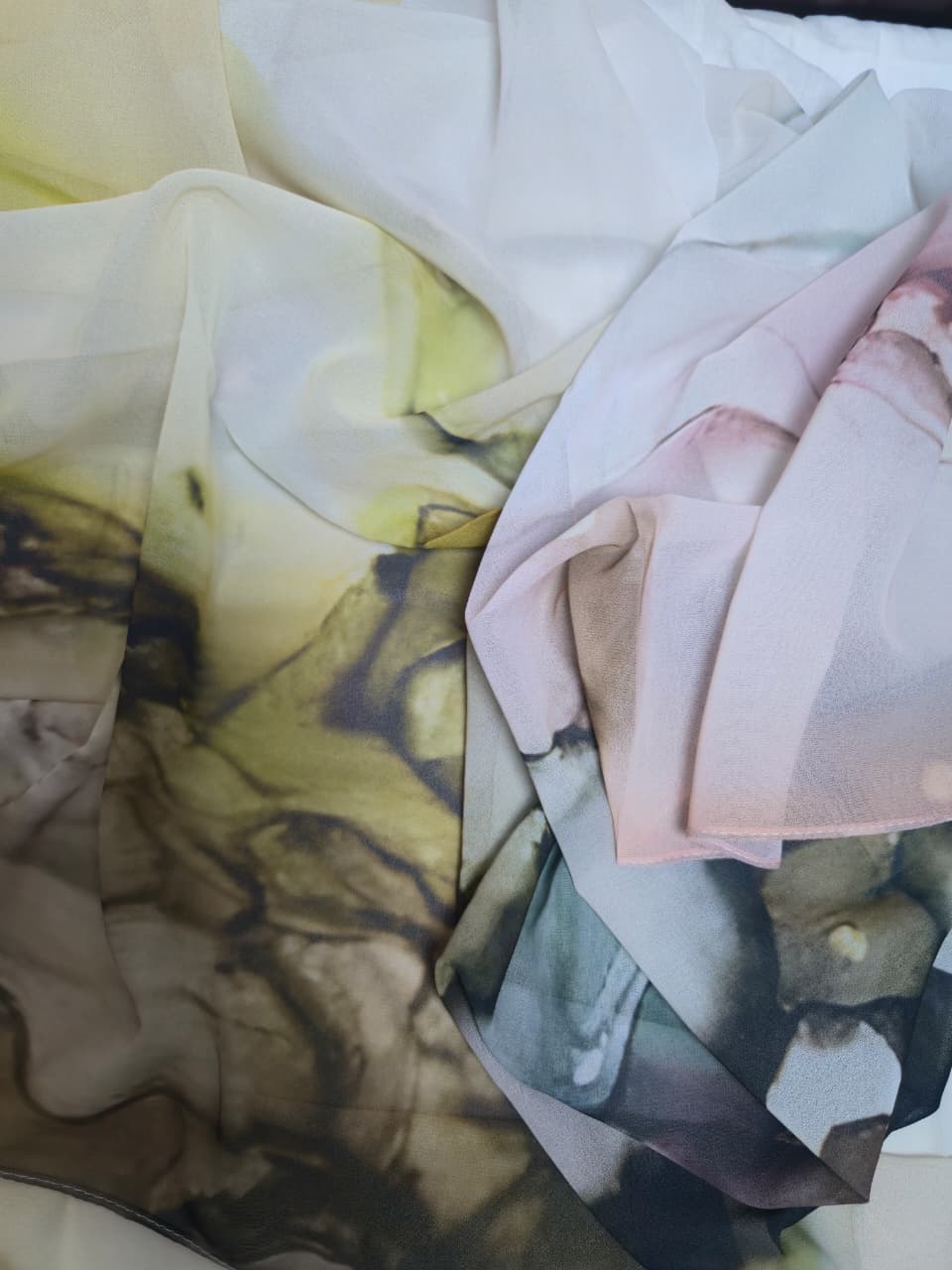 Classic Printed Georgette Hijab