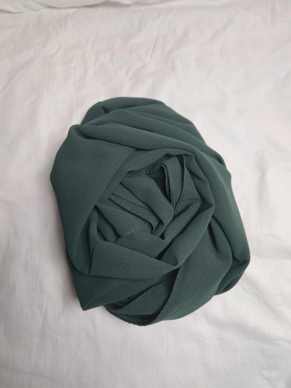 Georgette Dark Green Hijab