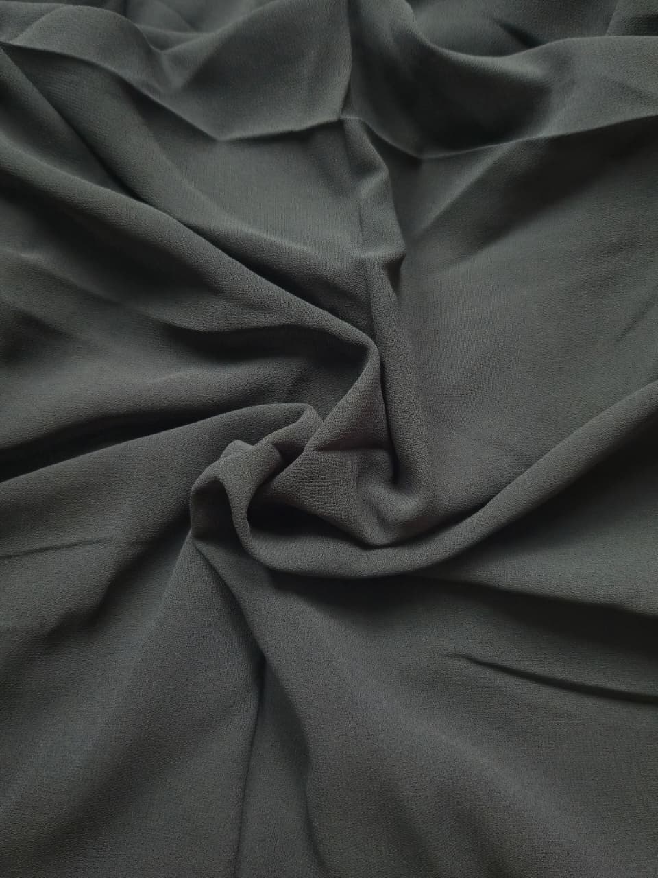 Georgette Black Hijab