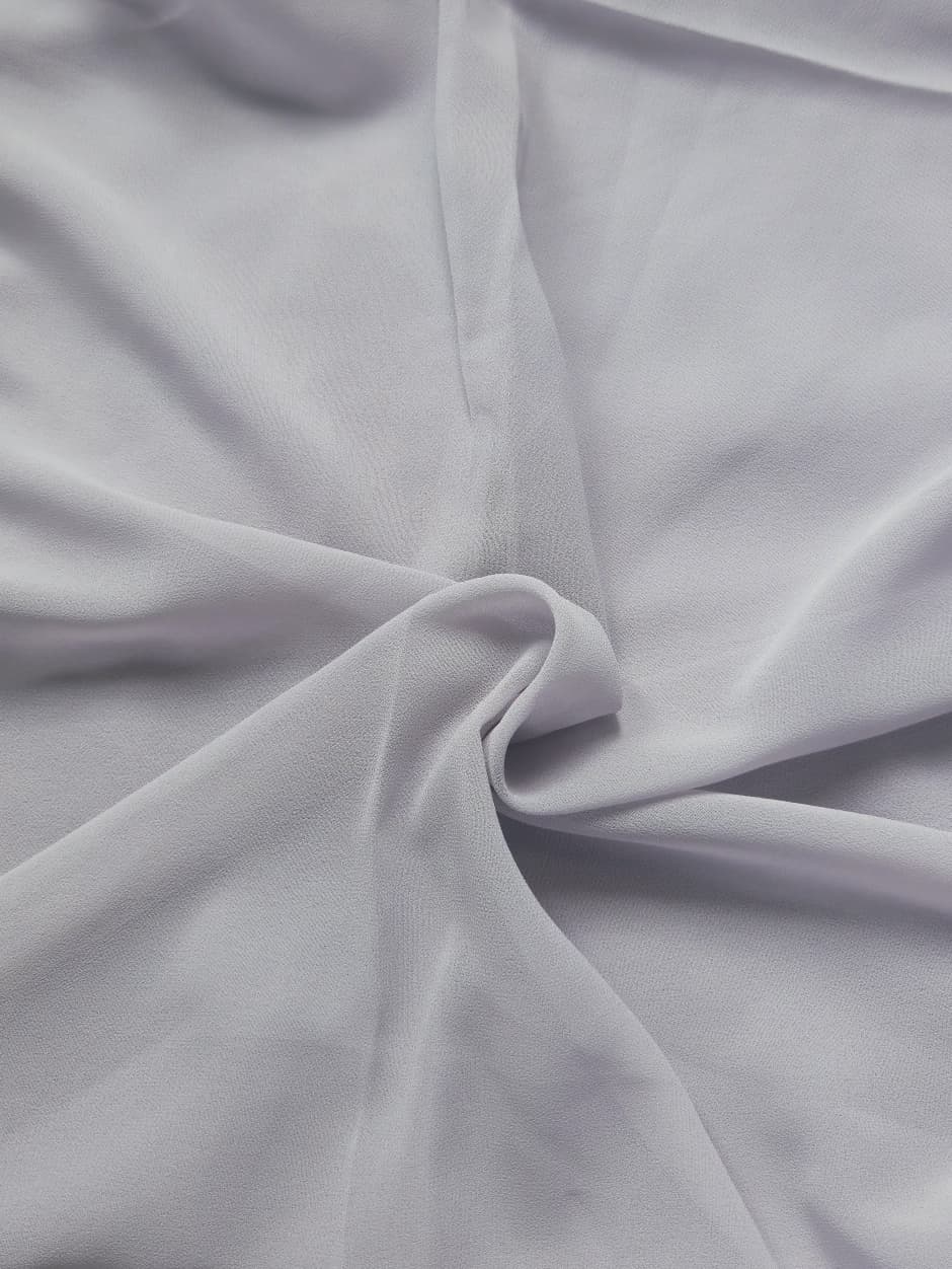 Georgette Ice Grey Hijab