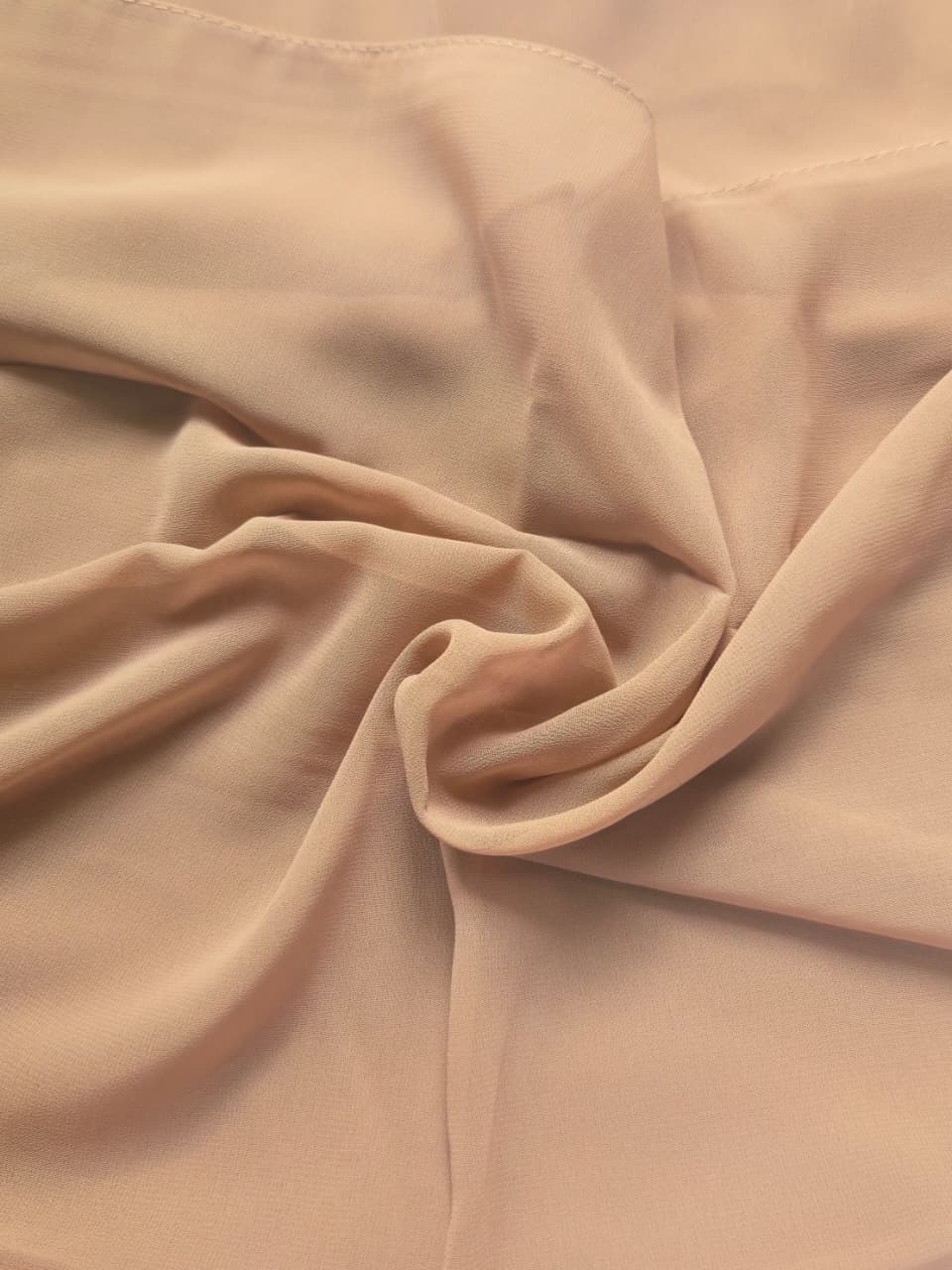 Georgette Khaki Hijab