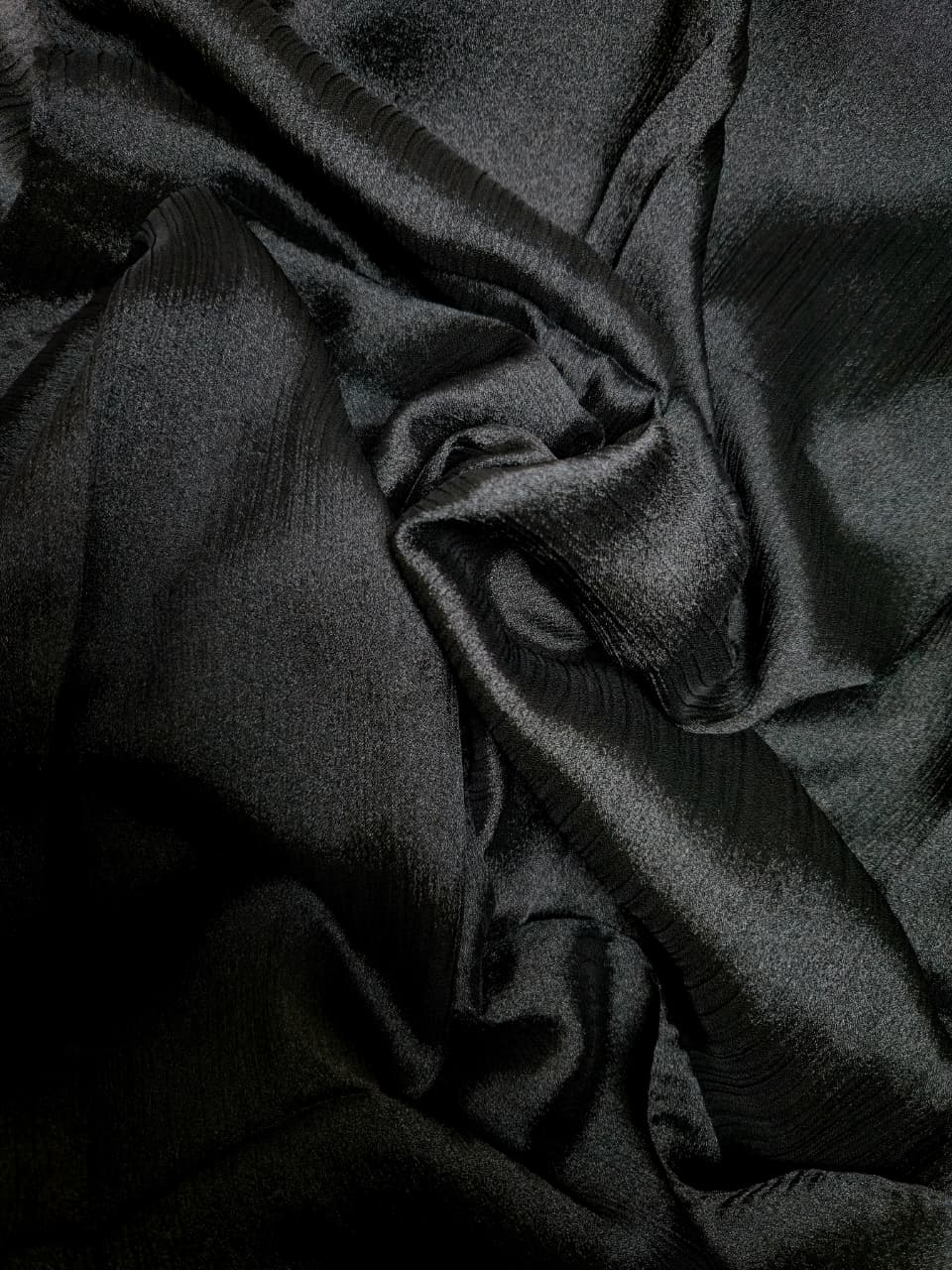 Silk Black Hijab